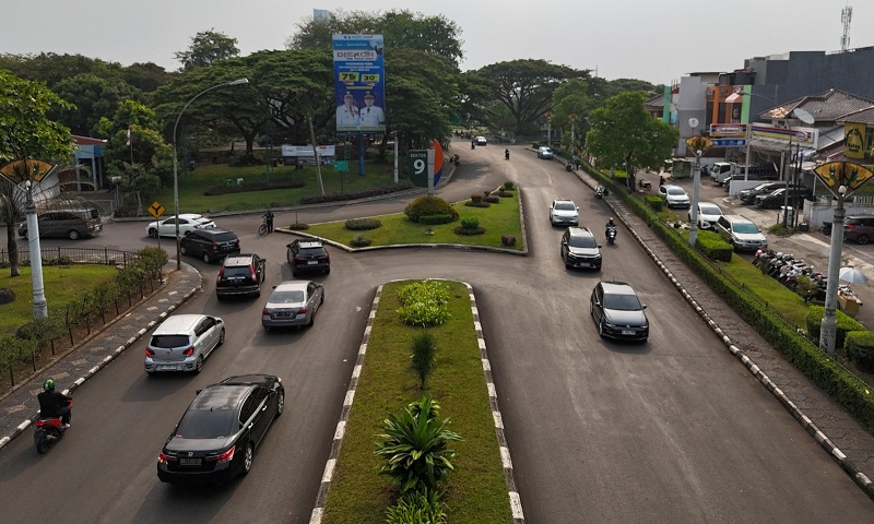 Pemkot Tangsel Lakukan Peningkatan Infrastruktur Jalan Senayan