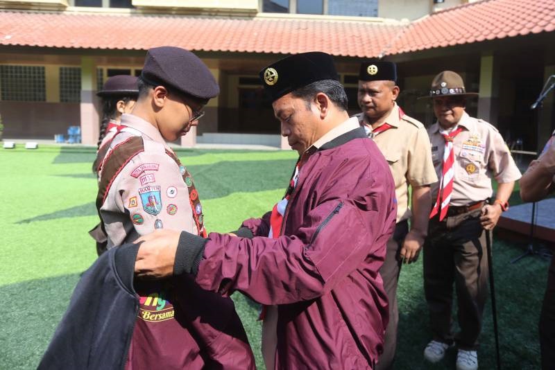 Pj Walikota Tangerang Lepas Jamda Pramuka