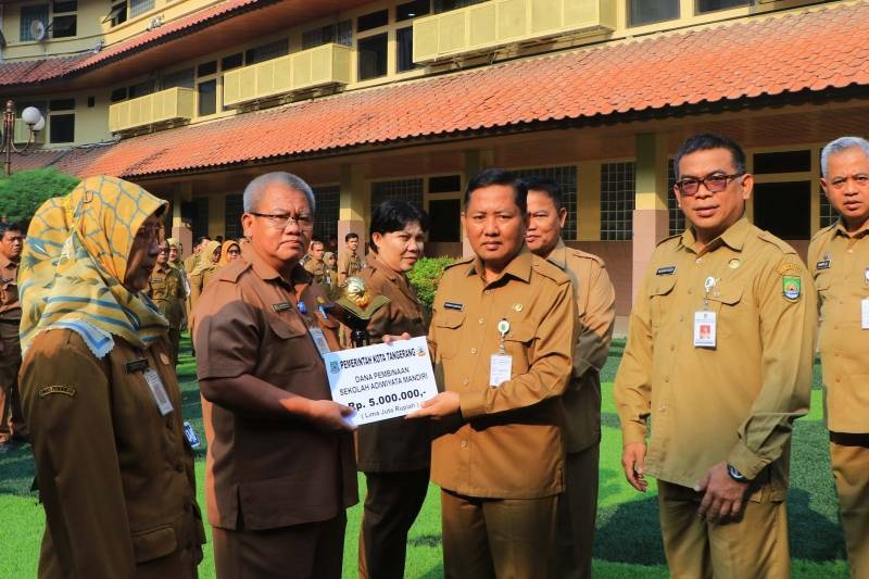 34 Sekolah di Kota Tangerang Raih Adiwiyata Nasional