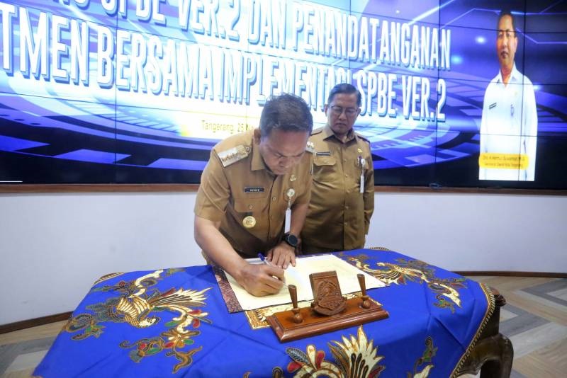 Pemkot Tangerang Luncurkan SPBE Versi 2 untuk Birokrasi Digital