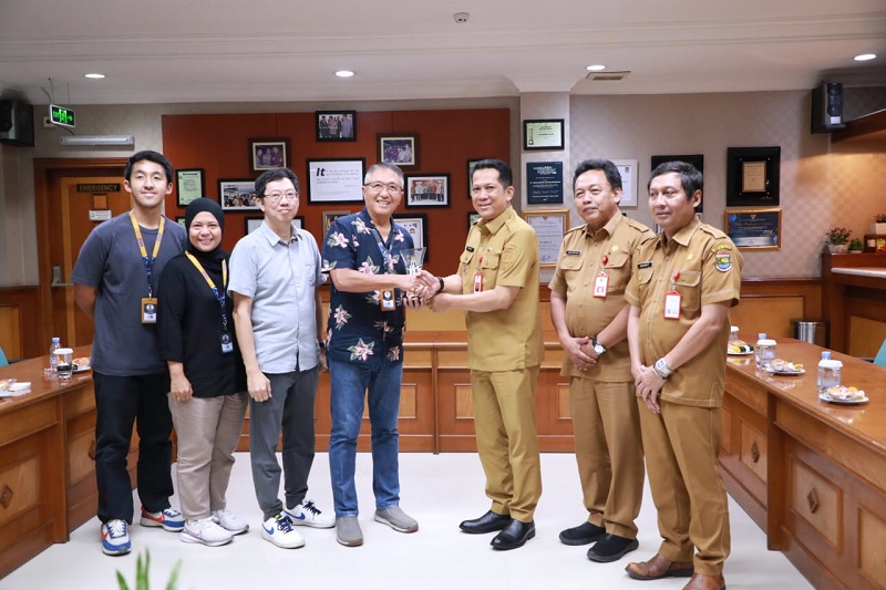 Tingkatkan Kolaborasi, Pj Bupati Tangerang Sambangi Dua Perusahaan Besar