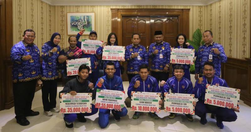 Pemkot Tangerang Beri Bonus Rp480 Juta untuk Atlet