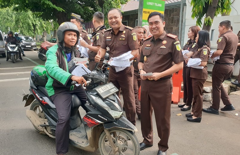 Tegas Lawan Korupsi, Kejari Kota Tangerang Gelar Aksi Inspiratif