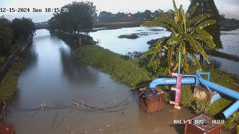 DPUPR Kota Tangerang Buka Pintu Air Sarakan untuk Antisipasi Banjir