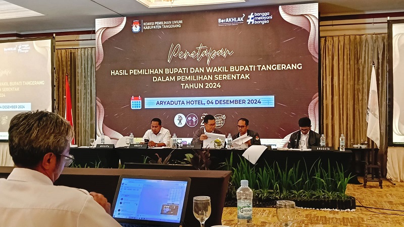 Hasil Pilkada Kabupaten Tangerang Tak Digugat, KPU Tunggu Keputusan MK