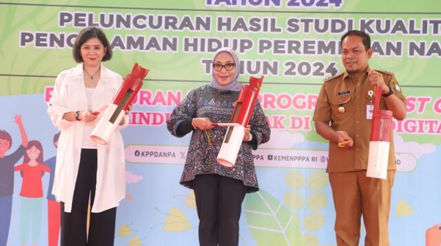 Menteri PPPA Luncurkan Program Perlindungan Anak di Kampung Pendora