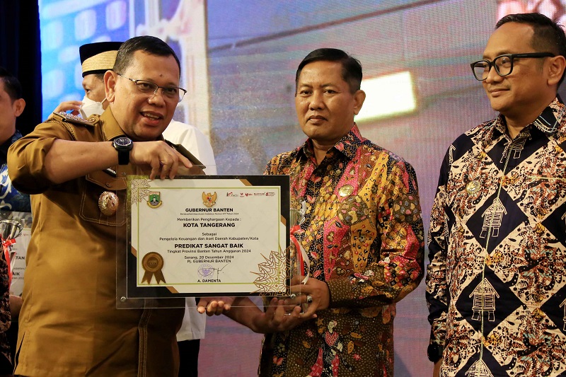 Pemkot Tangerang Diganjar Predikat Sangat Baik dalam Penglolaan Keuangan