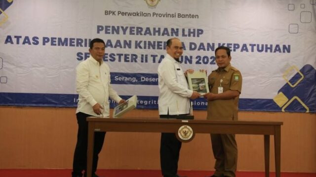 Pemkot Tangerang Terima LHP Kepatuhan Belanja Modal 2024