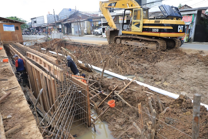 DPUPR Tangerang Siapkan Drainase dan Pompa untuk Cegah Banjir