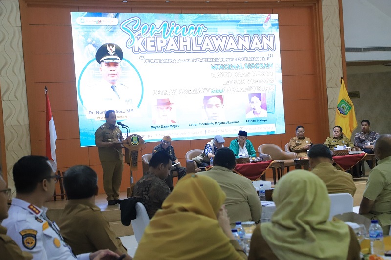 Menggali Nilai Perjuangan Lewat Seminar Kepahlawanan Kota Tangerang