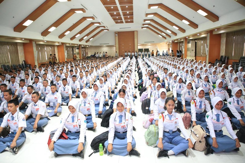 Calon Paskibraka Kota Tangerang Jalani Tes Kesehatan dan Parade