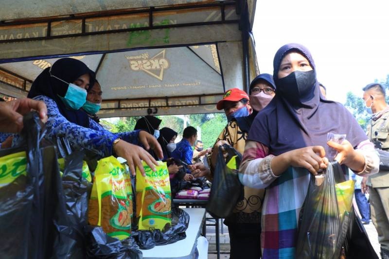 Sambut Ramadan, Pemkot Tangerang Gelar Gerakan Sembako Murah