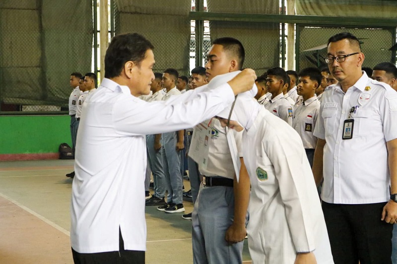 Ratusan Pelajar Ikuti Seleksi Paskibraka Kabupaten Serang 2025