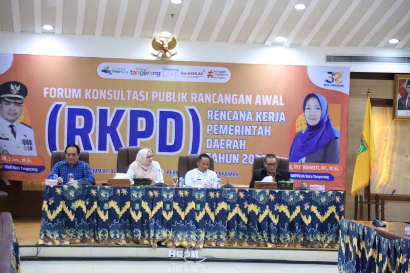 Pemkot Tangerang Susun Isu Strategis Pembangunan 2026