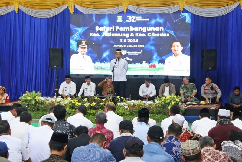 Pj Walikota Tangerang Safari Pembangunan di Cibodas dan Jatiuwung