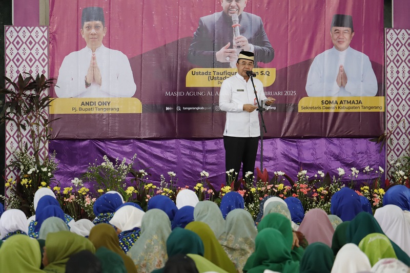 Sekda Tangerang Ajak Isra Mi’raj Jadi Momentum Perkuat Iman dan Ukhuwah,