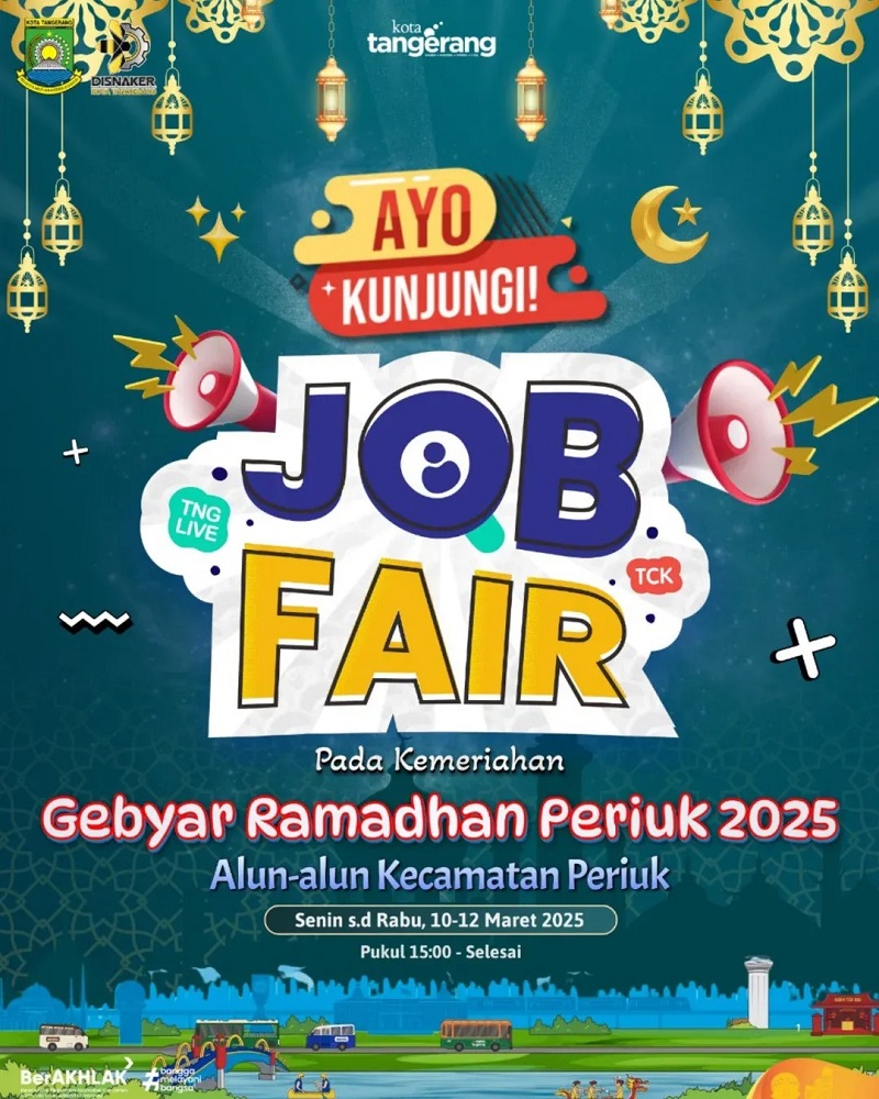 Job Fair Gebyar Ramadan Bantu Peluang Kerja untuk Warga Kota Tangerang