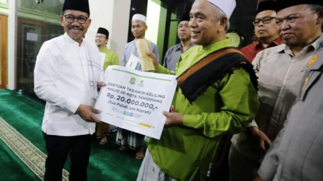 Sachrudin-Maryono Kompak Salurkan Hibah untuk Lembaga Pendidikan Keagamaan dalam Tarling Pemkot Tangerang