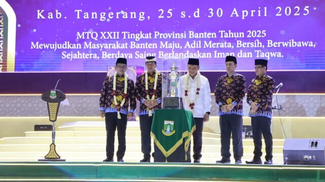 MTQ XXII 2025 Banten Resmi Dibuka, Kabupaten Tangerang Tuan Rumah