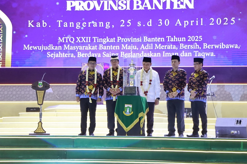 MTQ XXII 2025 Banten Resmi Dibuka, Kabupaten Tangerang Tuan Rumah