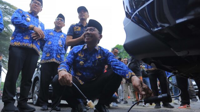 Pemkot Gandeng Tangcity Mall, Kendaraan Lulus Uji Emisi Dapat Parkir Eksklusif