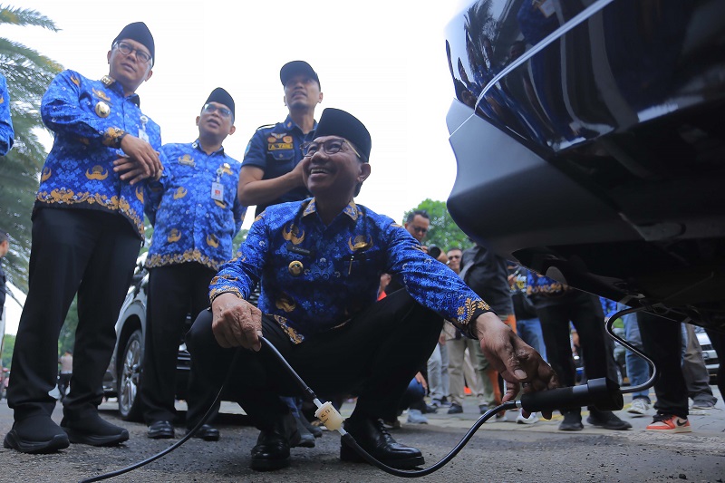 Pemkot Gandeng Tangcity Mall, Kendaraan Lulus Uji Emisi Dapat Parkir Eksklusif