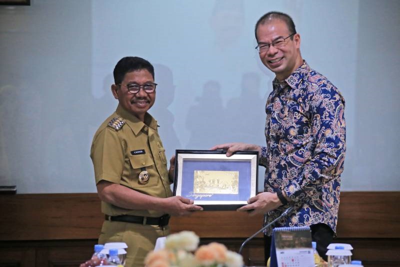 Walikota Tangerang Paparkan Rencana Aerotropolis pada Delegasi Singapura