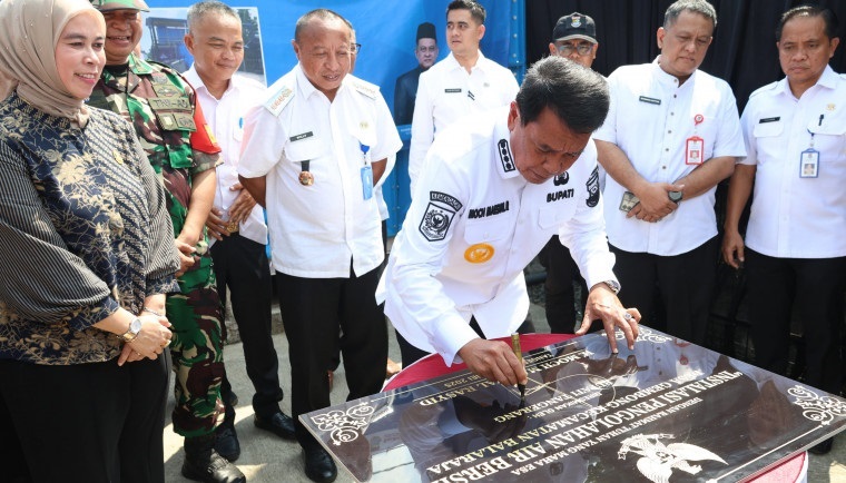 Bupati Resmikan IPA Desa Gembong, Dorong Akses Air Bersih Berkelanjutan