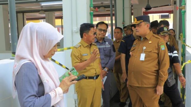 Sidak Pasar Anyar, Sachrudin Tekankan Kenyamanan Pengunjung