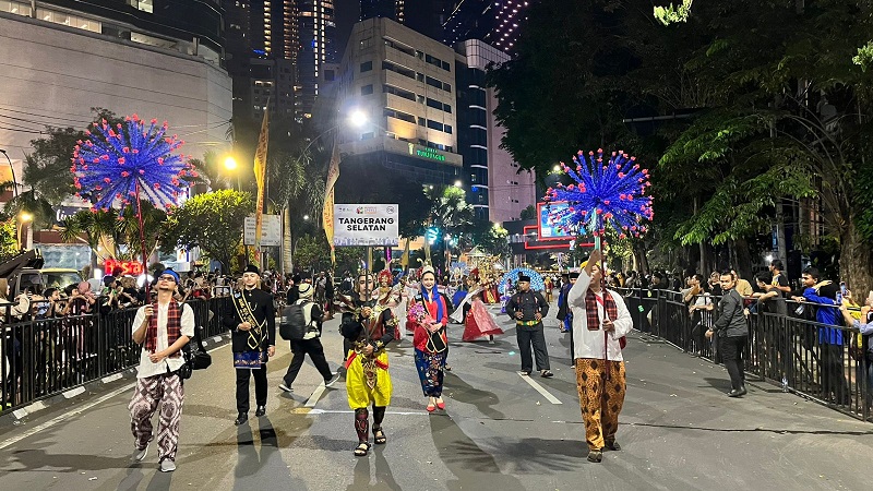 Tangsel Angkat Anggrek dan Daur Ulang di Karnaval APEKSI
