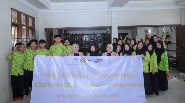 Fakultas Ilmu Komunikasi Universitas Pamulang Dorong Kesadaran Digital Remaja dalam Menghadapi Cyberbulliying