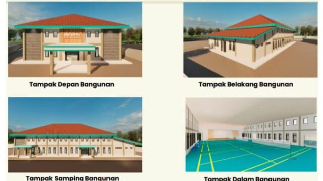 Warga Japos Tangsel Kini Punya Gedung Serbaguna Baru