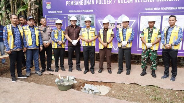Bupati Tangerang Resmikan Polder Cibadak untuk Atasi Banjir