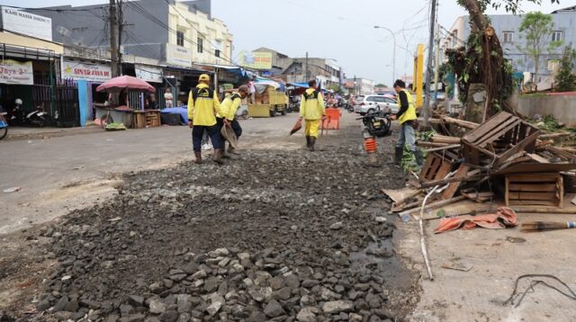 Pemkot Tangerang Mulai Bangun Jalan Penunjang Pasar Anyar