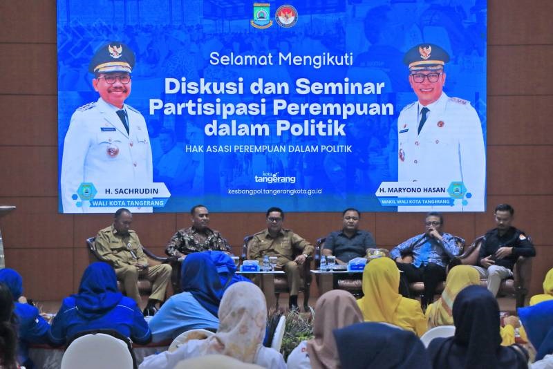 Pemkot Tangerang Dorong Keterlibatan Perempuan dalam Politik, Targetkan 30 Persen Kursi DPRD