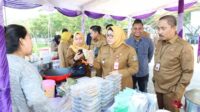 Wabup Tangerang Tinjau Gerakan Pangan Murah dan Bazar
