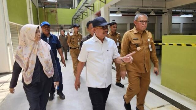 Pemindahan Pedagang Pasar Anyar Dimulai Bertahap