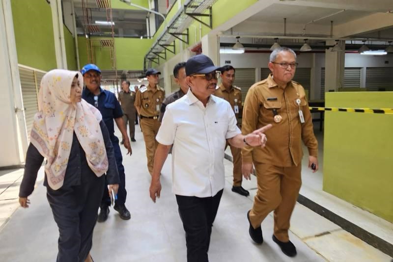 Pemindahan Pedagang Pasar Anyar Dimulai Bertahap