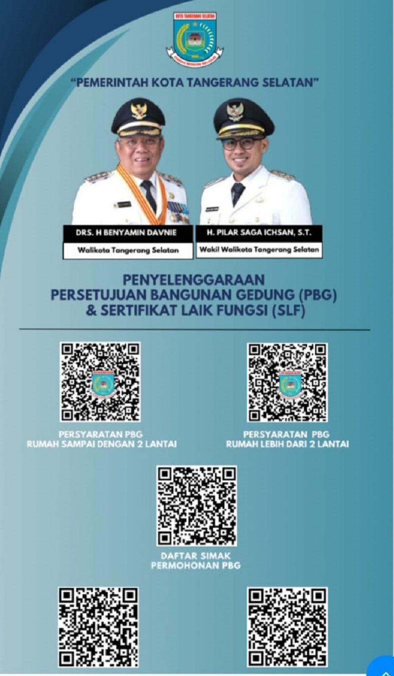 Pemkot Tangsel Uji Coba Sistem QR Code untuk Permudah Persyaratan PBG
