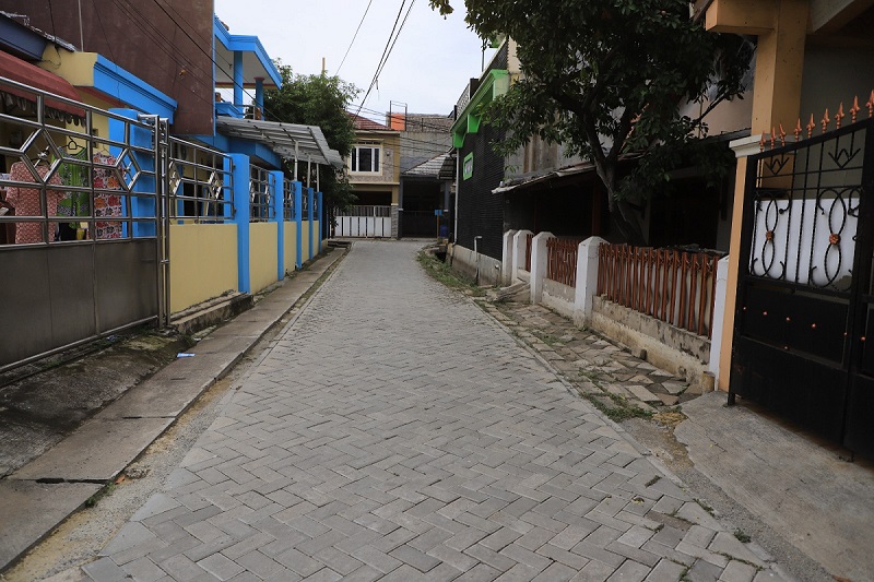 Perbaikan 350 Titik Jalan Lingkungan di Kota Tangerang Hampir Rampung