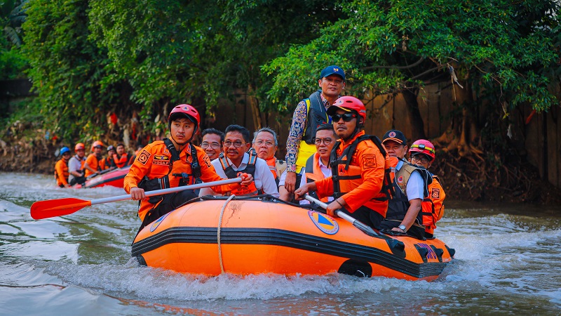 Susuri Kali Angke, Tangsel Andalkan Pemetaan Udara Atasi Banjir