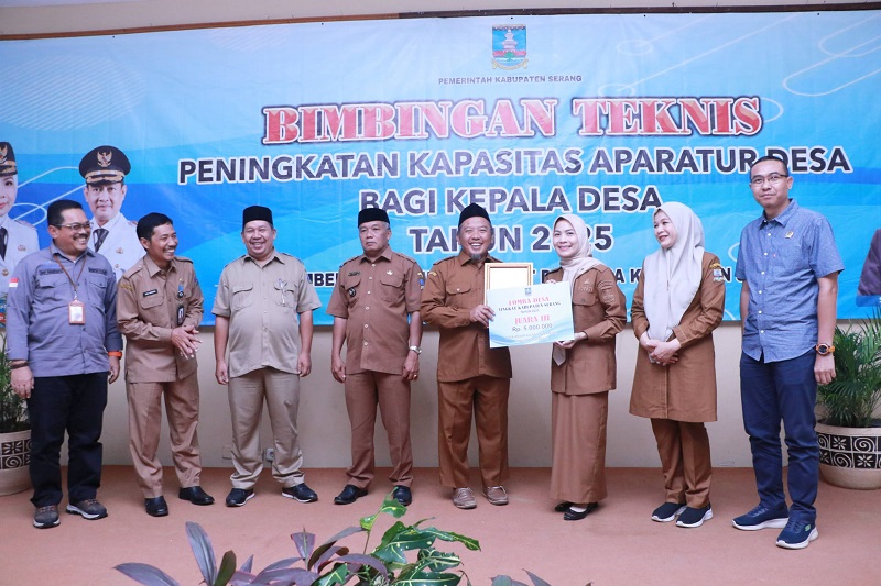 Bupati Serang Ajak Kades Sukseskan Program Jaga Desa Kejagung