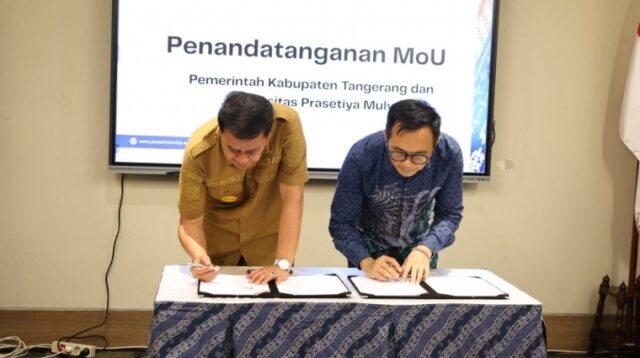 Pemkab Tangerang Jalin MoU dengan Universitas Prasetiya Mulya