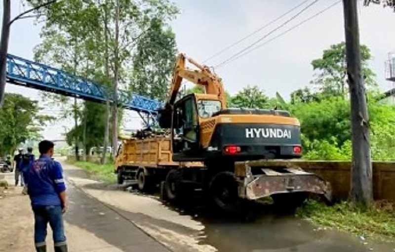 Cegah Banjir Tol, Pemkot Tangerang Fokus Normalisasi Kali Sabi