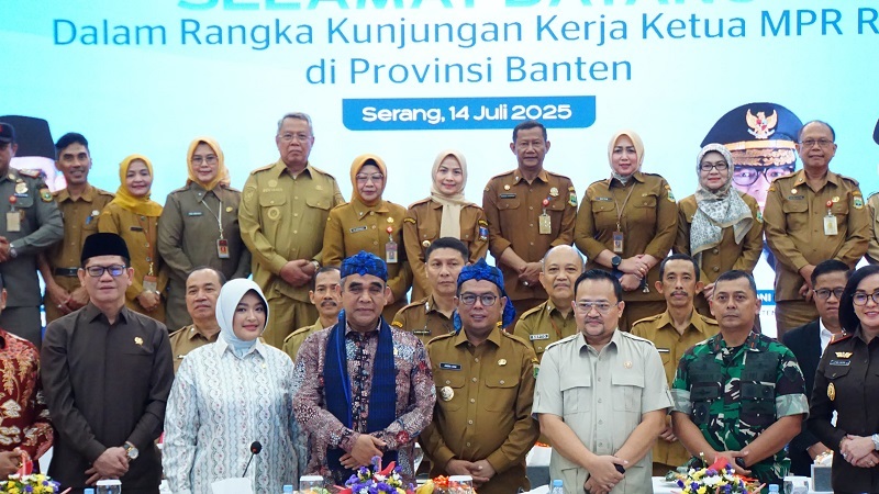 Kunker ke Banten, Ketua MPR RI Terima Aspirasi dari Bupati Serang