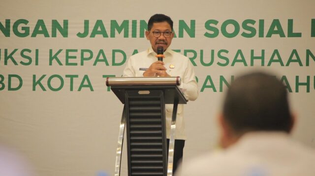 Sachrudin Minta Pekerja Konstruksi Wajib Ikut BPJS Ketenagakerjaan