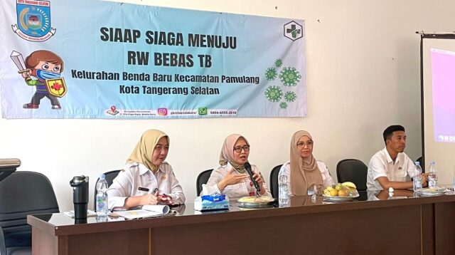 Dinkes Tangsel Deklarasikan Tiga RW Bebas TBC di Pamulang