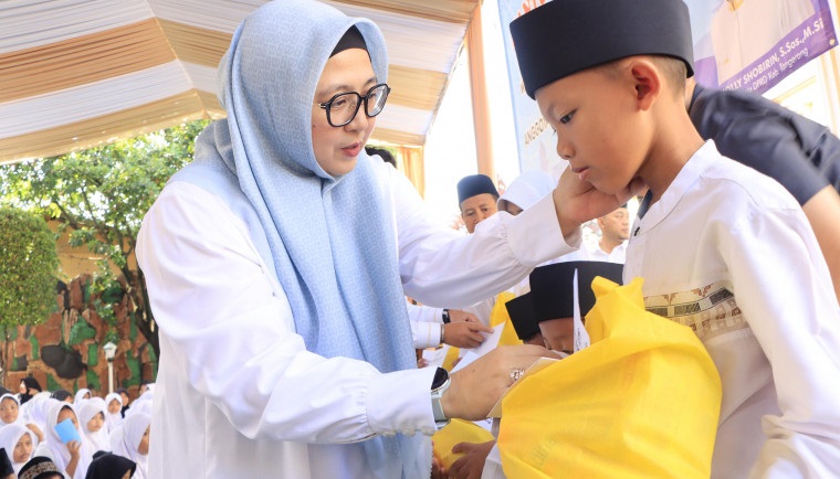 Wabup Tangerang Santunan Anak Yatim Wujud Kepedulian Sosial