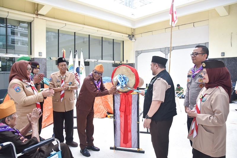 Pemkot Tangsel Buka Bulan Bakti Pramuka 2025