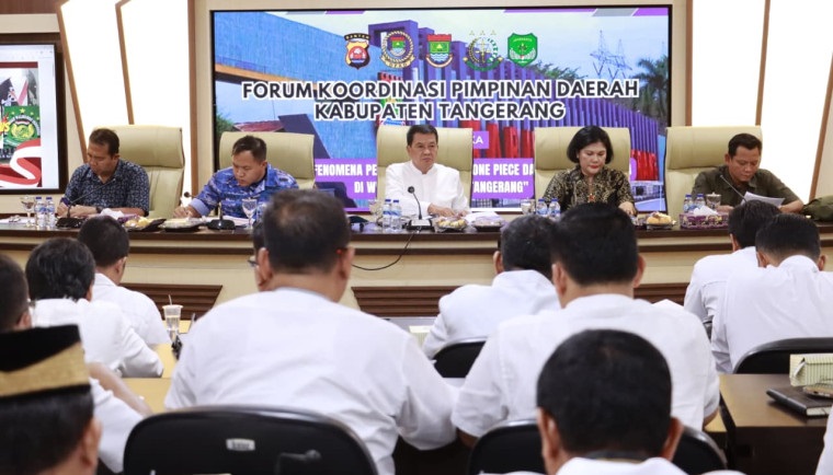 Bupati Tangerang Minta Antisipasi Musim Hujan Panjang
